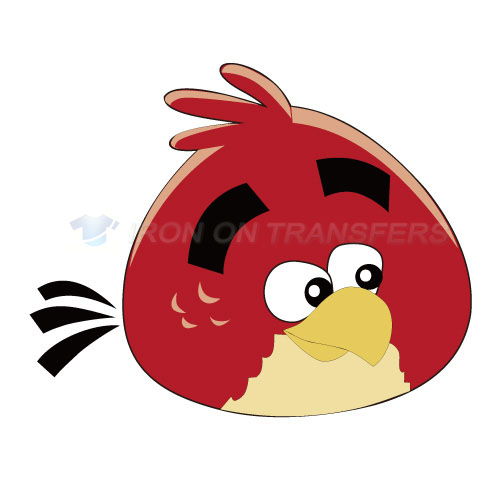 Angry Birds Iron-on Stickers (Heat Transfers)NO.1311
